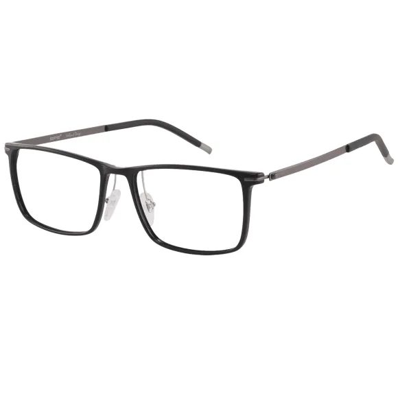 rectangle black-gray reading glasses